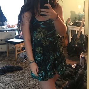 American apparel tropical print dress